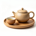 Speckled Sandstone Ceramic Solo Tea Set