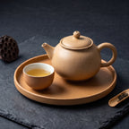 Speckled Sandstone Ceramic Solo Tea Set