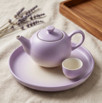 Lavender Ombre Matte Ceramic Tea Set