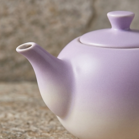 Lavender Ombre Matte Ceramic Tea Set
